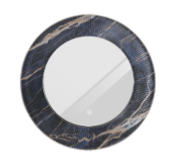 Bathroom Vanity LED Mirror -Stripe Series MR-YSJ-LL1101-DIA600-AF-NA