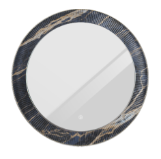 Bathroom Vanity LED Mirror -Stripe Series MR-YSJ-LL1101B-DIA600-AF-NA