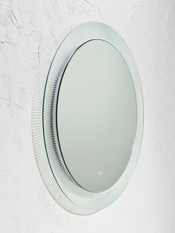 Frameless Vanity Mirror with LED Lights