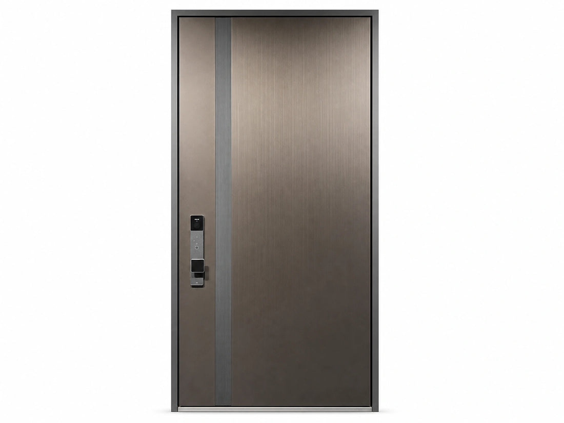 Steel Entrance Door — front view