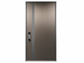 Steel Entrance Door — front view
