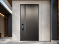Steel Entrance Door — detail view