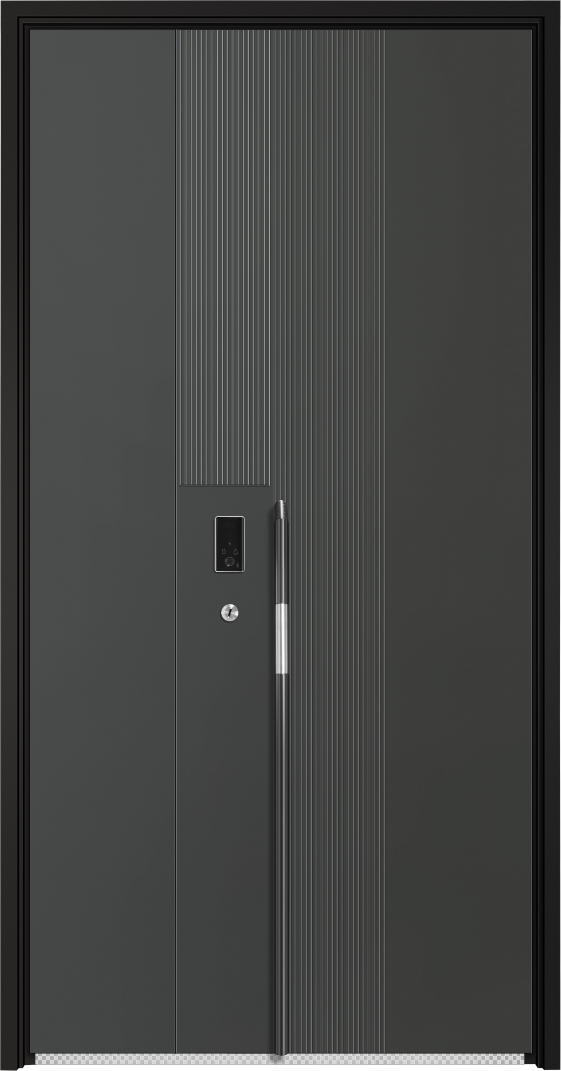 Steel Entrance Door — front view