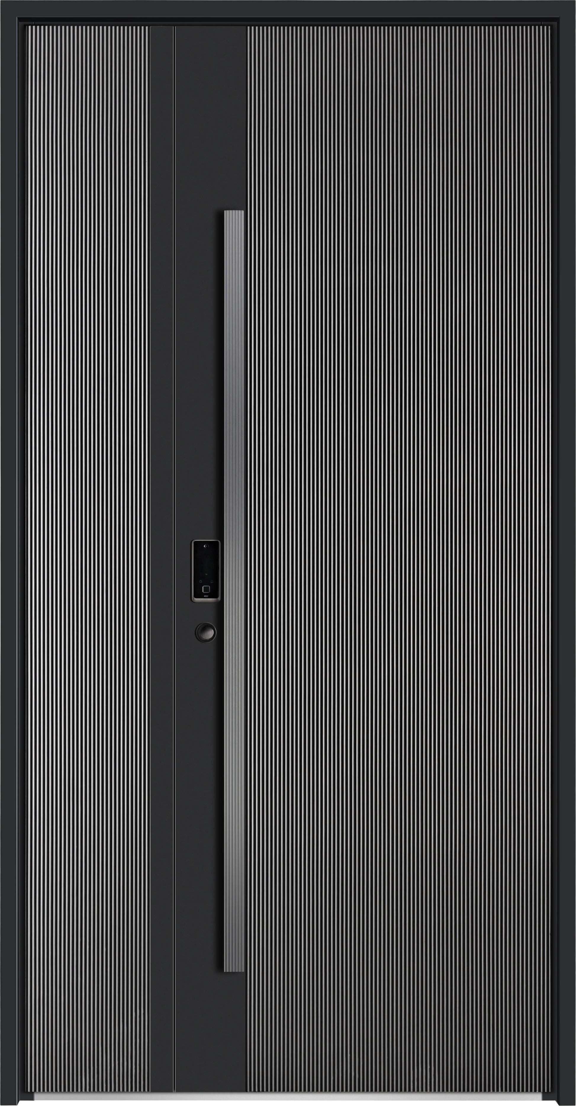 Aluminum Entrance Door — front view