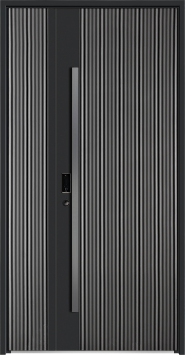 Aluminum Entrance Door — front view