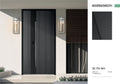 Aluminum Entrance Door — detail view