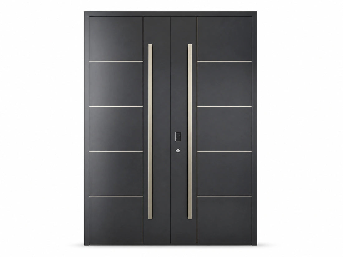 Aluminum Entrance Door — front view