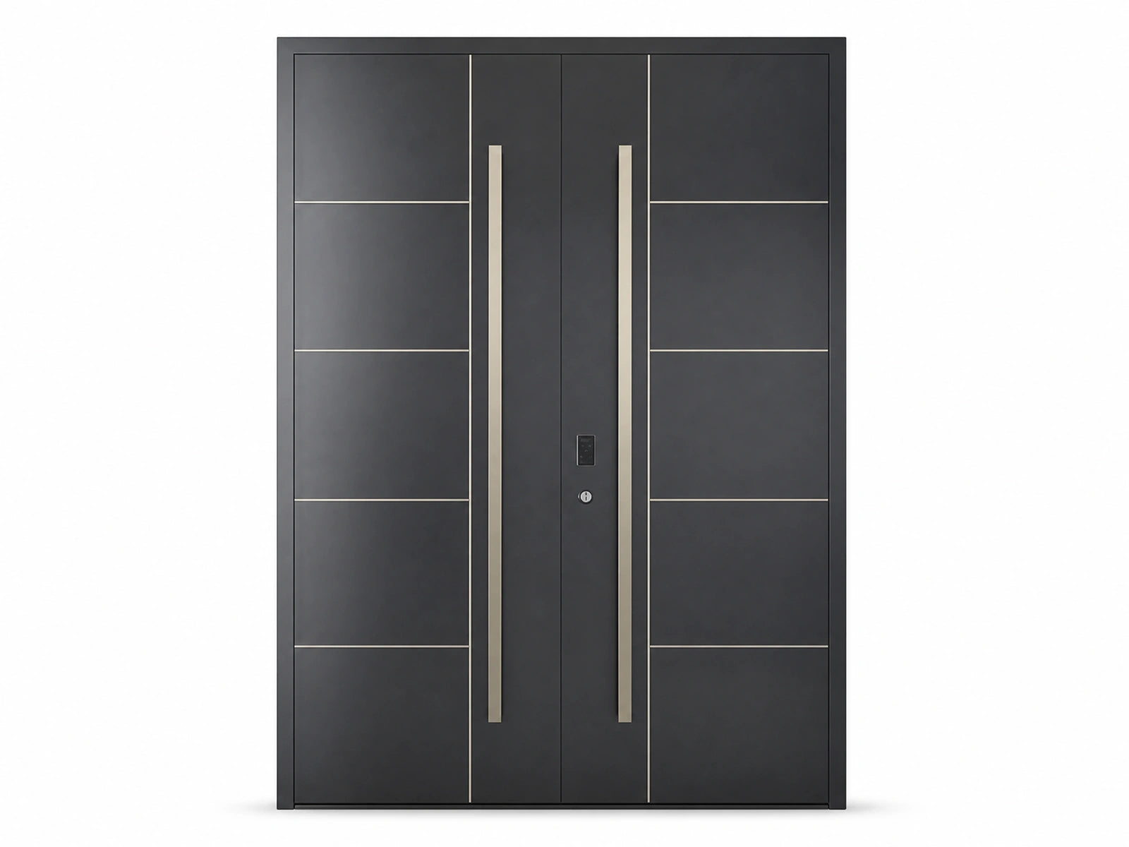 Aluminum Entrance Door — front view