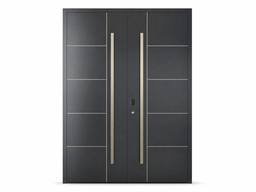 Aluminum Entrance Door — front view