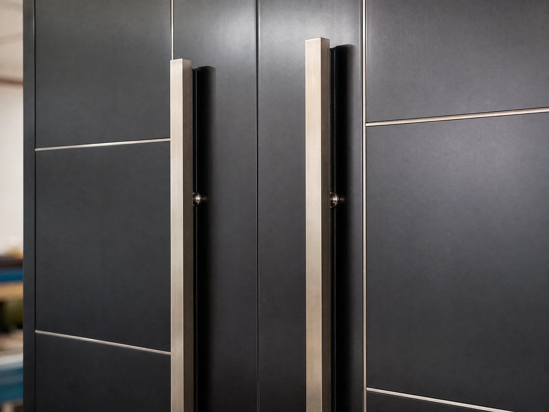 Aluminum Entrance Door — front view