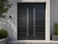 Aluminum Entrance Door — detail view