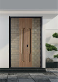 Aluminum Entrance Door — detail view