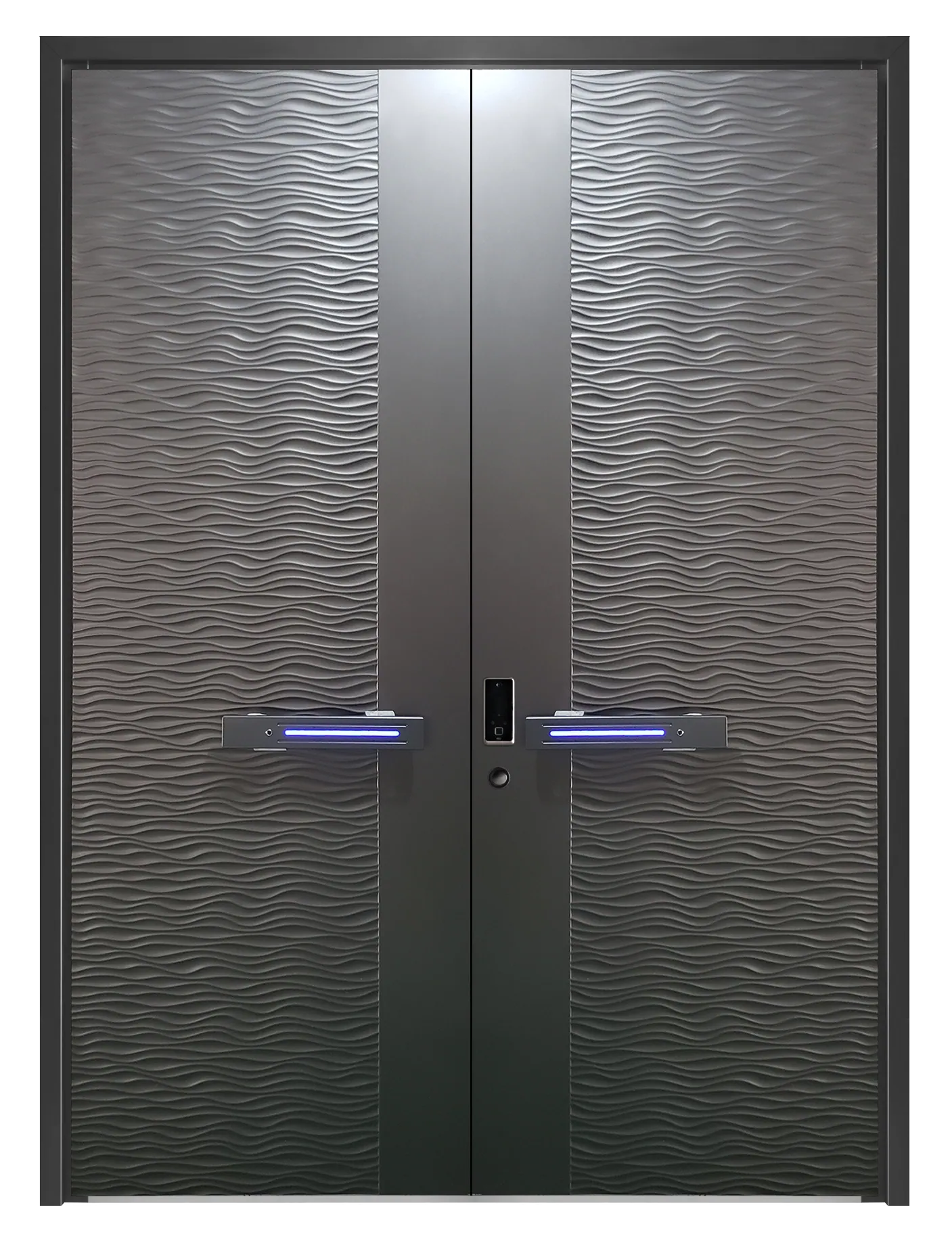 Aluminum Entrance Door — front view