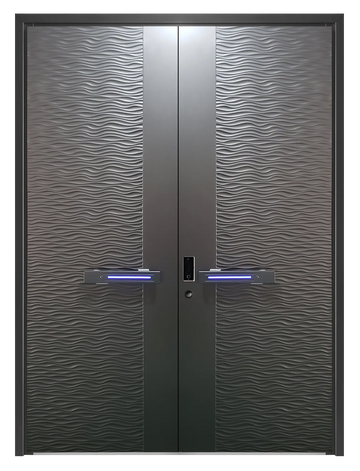 Aluminum Entrance Door — front view