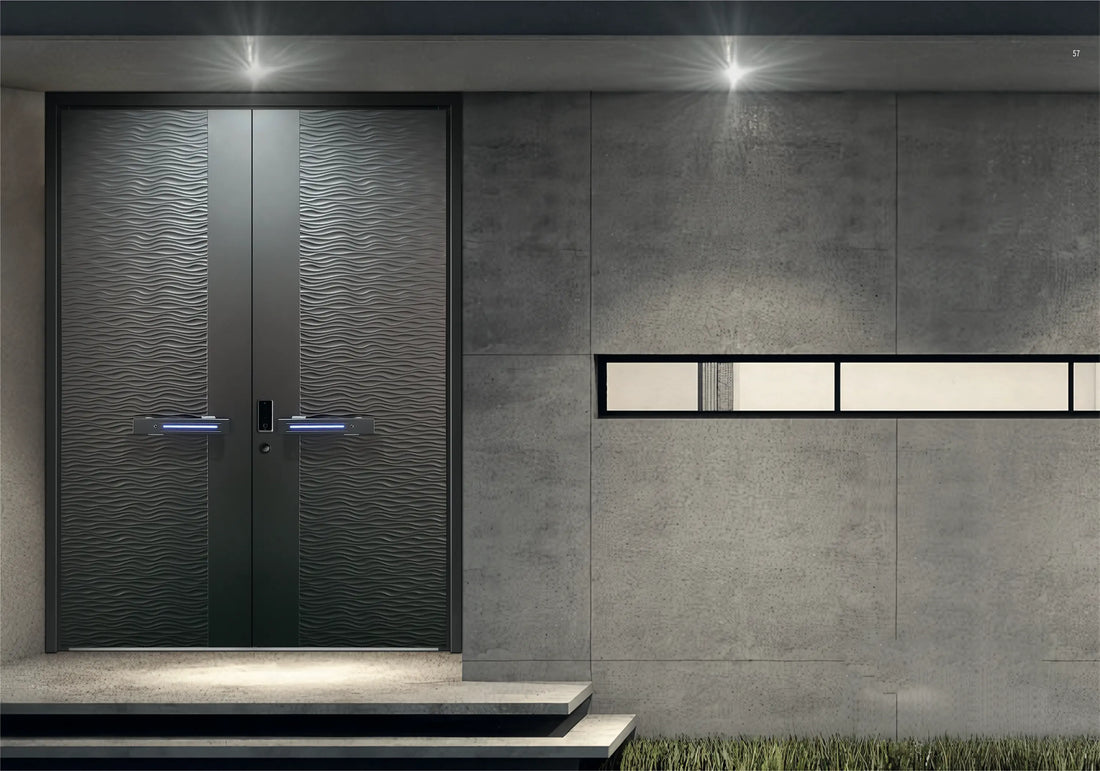 Aluminum Entrance Door — front view